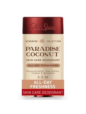 OLD SPICE | Aluminum-Free All Day Freshness Deodorant, Paradise Coconut, 3 Oz